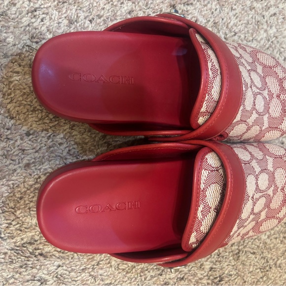 Coach Monogram Clogs - Picture 2 of 3